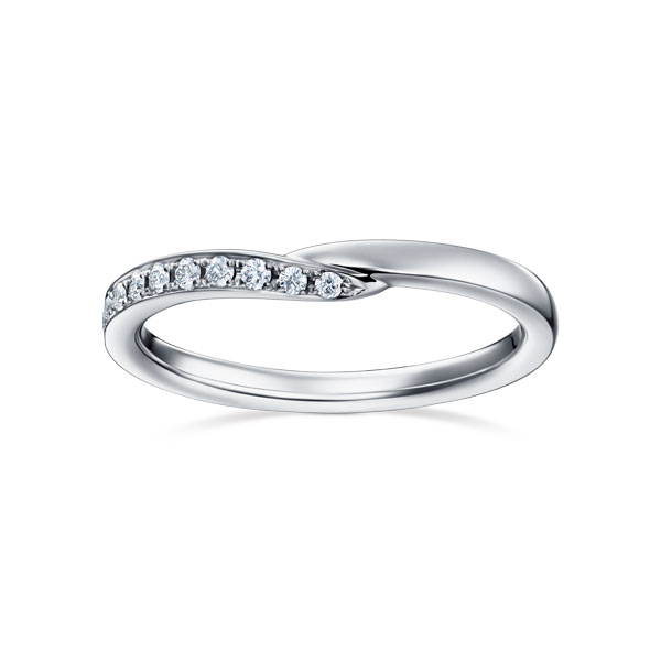 スティーレ パヴェ ライン リング RD-F2276-PT950|結婚指輪/STILE|TASAKI（タサキ）公式サイト