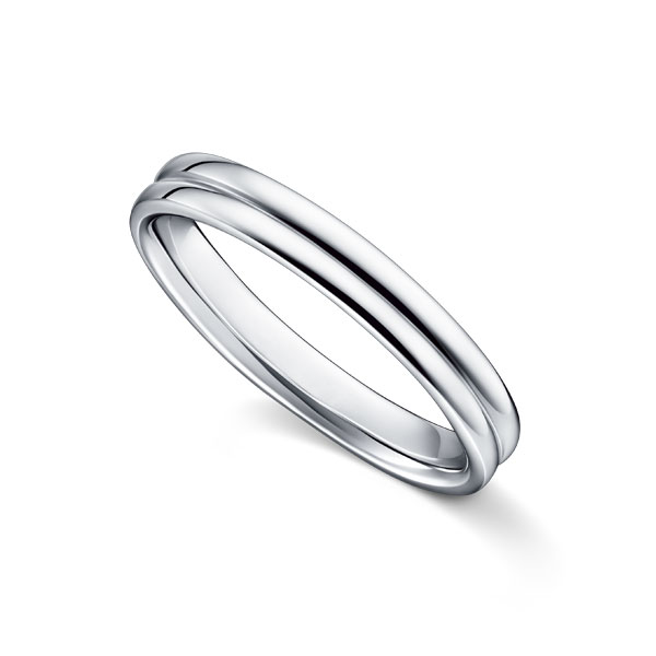 TASAKI Pt950 スティーレパヴェライン リング 2.61g 喜ばしかっ M766