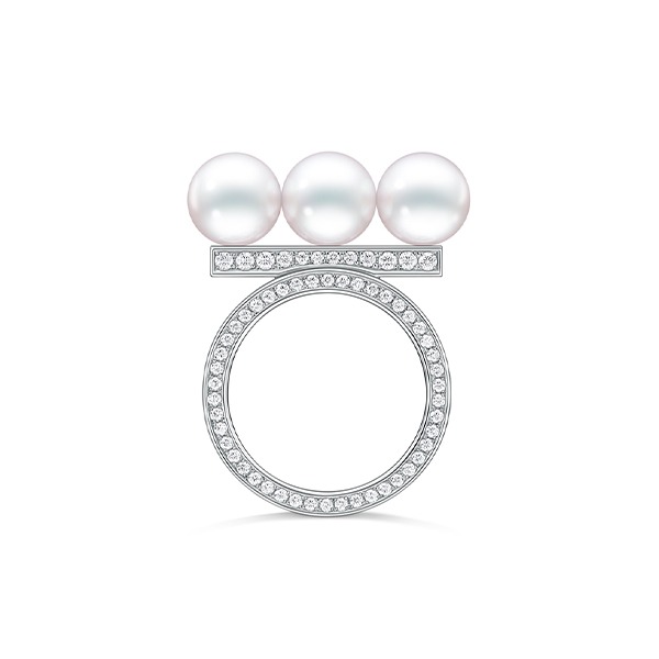 バランス ネオ ダイヤモンド パヴェ リング RPI-4813-18KWG|リング