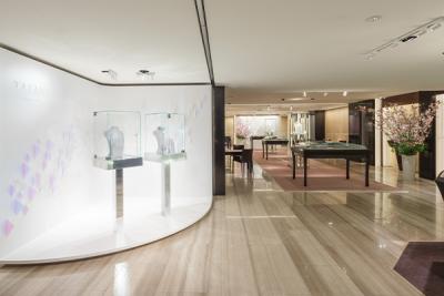 柔らかな春の光に包まれたTASAKI 銀座本店で“Bloomin’ Pearl”開催中