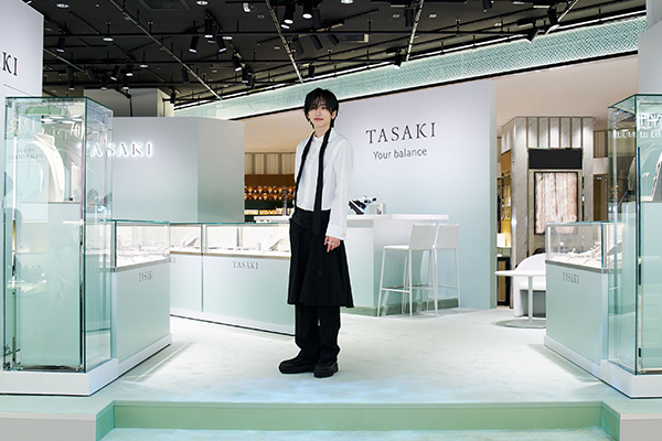 TASAKI 「Your balance」POP-UP Storeを伊勢丹新宿店にて開催　ブランドパートナーに就任した道枝駿佑さんも初日に来場