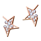 abstract star Earrings
