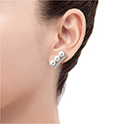 balance neo diamonds pave Earrings
