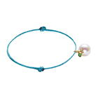 moon & heart-drop Bracelet (turquoise)